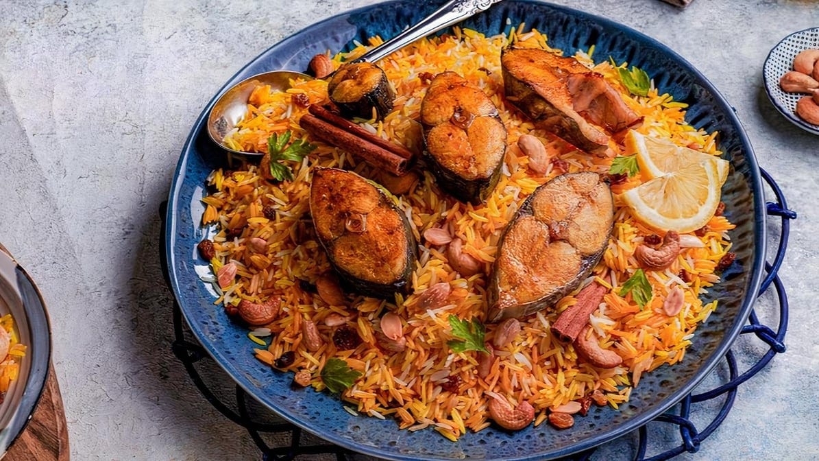 Fish Biryani.