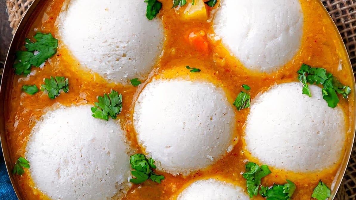 Sambar Idli.