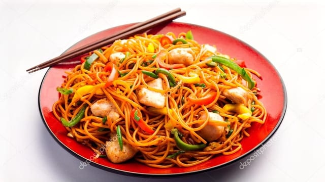 Chicken Szechuan Noodles.