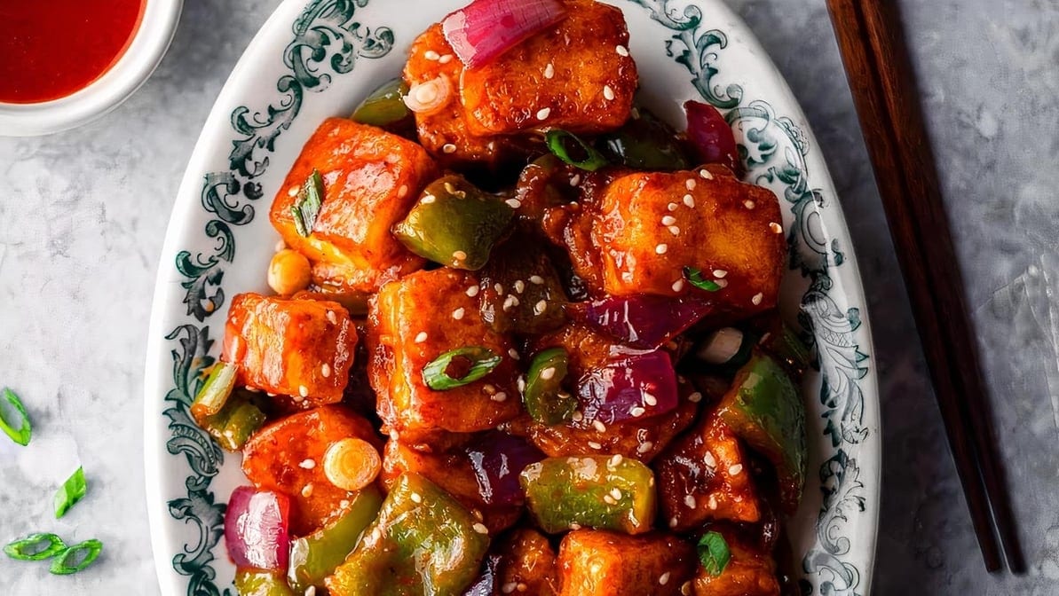 Chili Paneer.