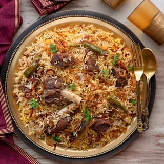 Lamb Fry Pulao