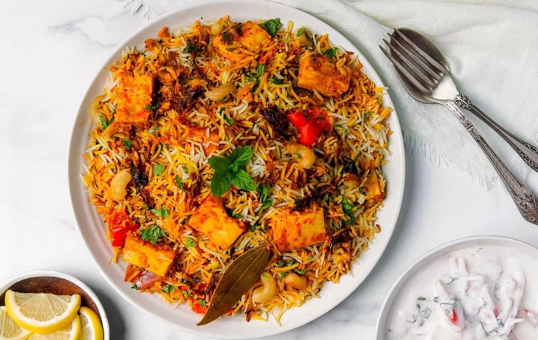Gongura Special Paneer Biryani.