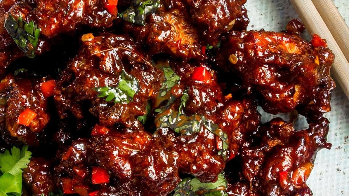 Chicken Manchurian.