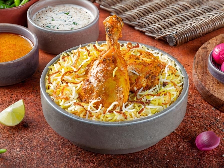 Chicken Fry Biryani.