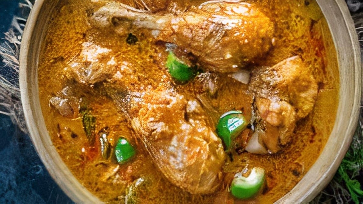 Kadai Chicken.