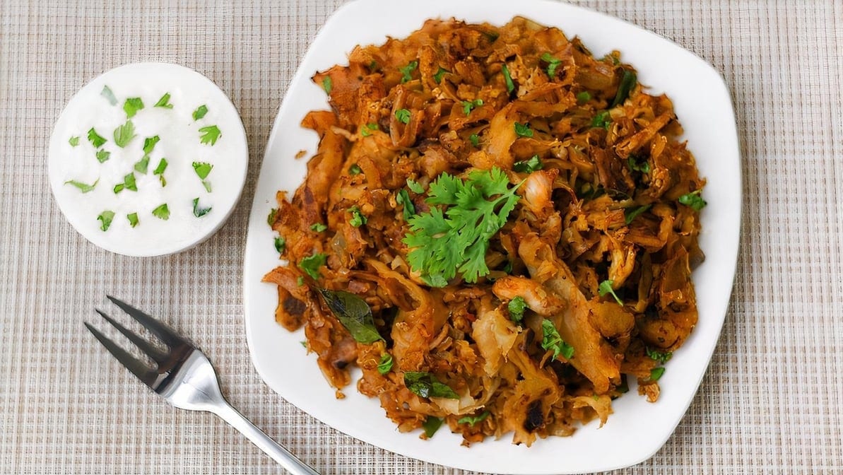 Veg Kothu Paratha.