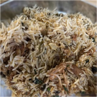 Ghee Roast Chicken Pulao