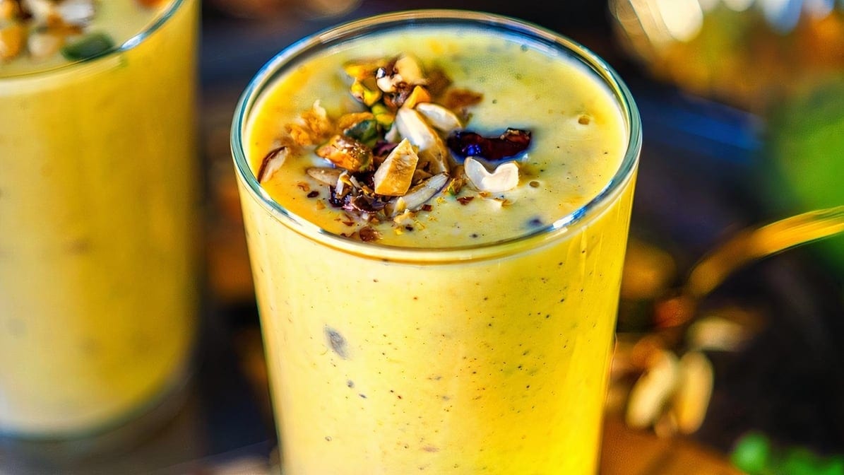 Badam Milk.