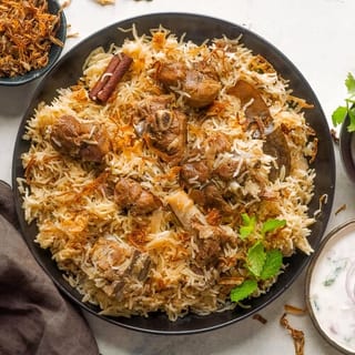 Goat Fry Pulao