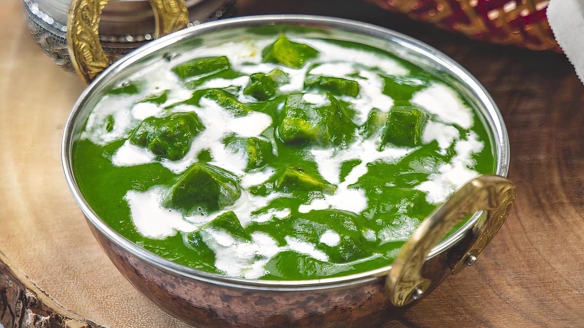 Palak Paneer.