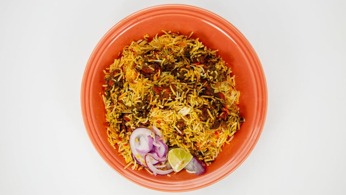 Gongura Special Chicken Biryani.