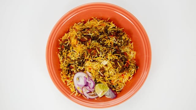 Gongura Special Chicken Biryani.