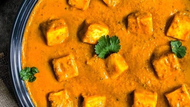 Paneer Tikka Masala.