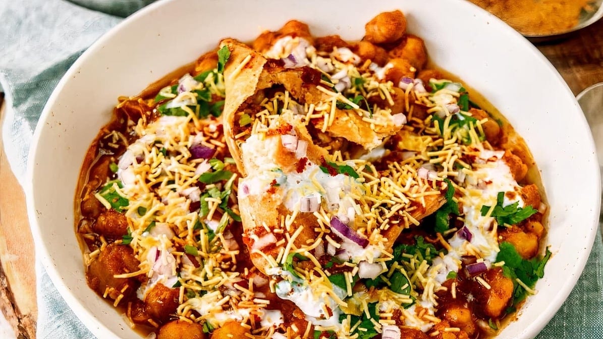 Samosa Chaat.
