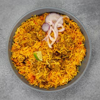 Ghee Roast Chicken Biryani/Pulao