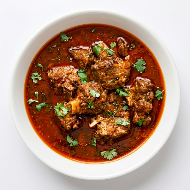 Andhra Goat Curry.