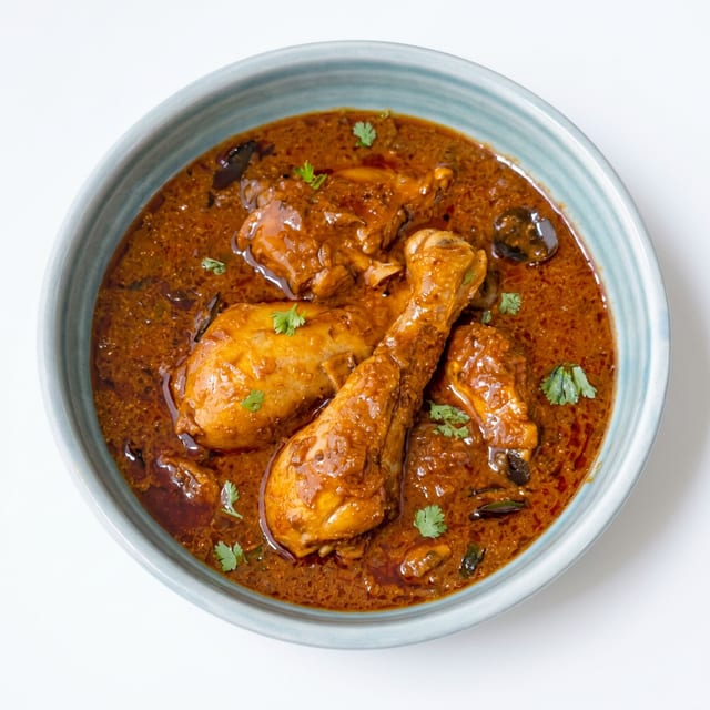 Andhra Chicken Curry.