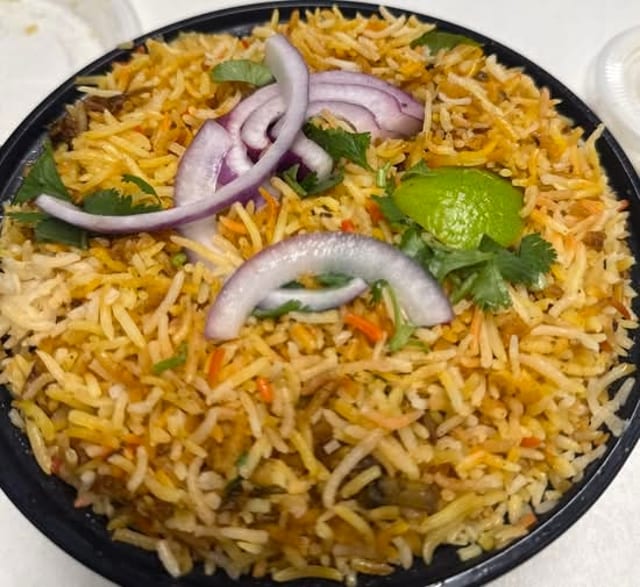 Chicken Fry Biryani.