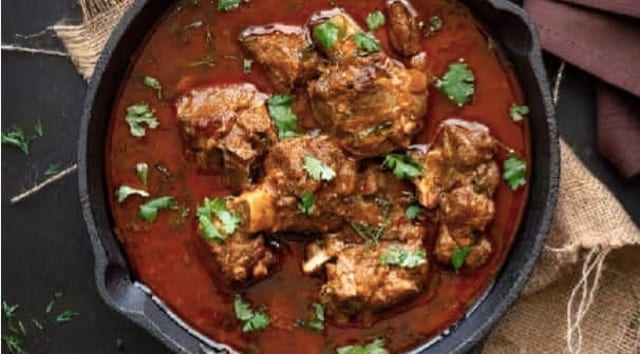 Andhra Goat Curry.