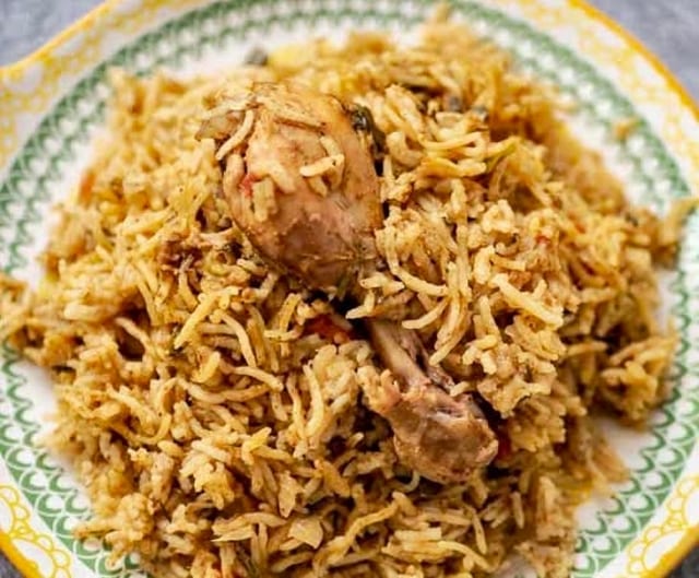 Chicken Dum Biryani.